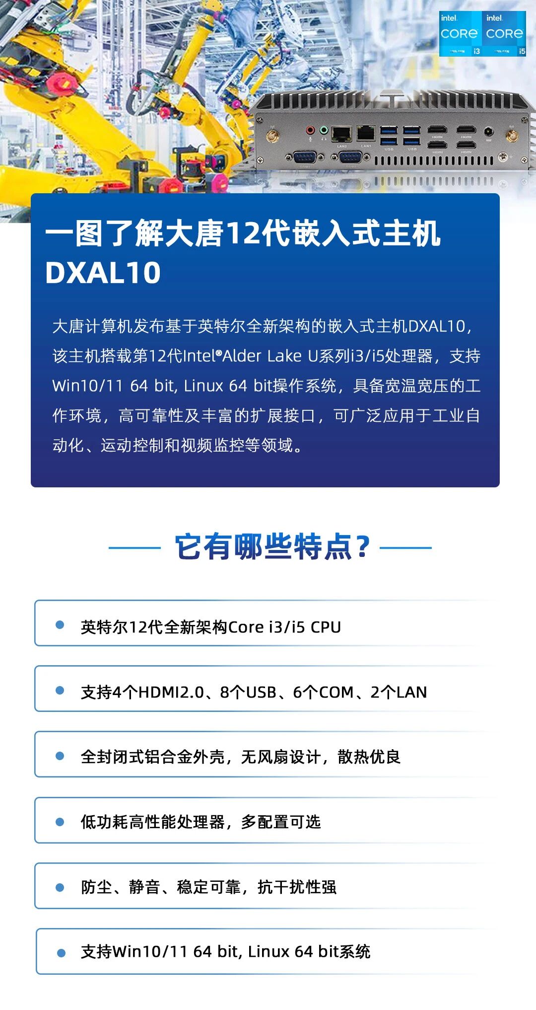 新品 | 星际买球第12代Alder Lake平台工控机，满足各应用需求